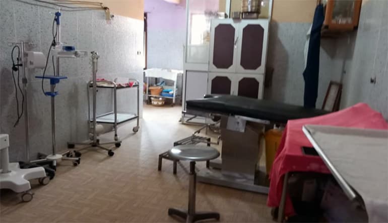 Attuale sala operatoria del reparto di ginecologia e ostetricia